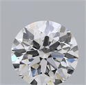 Natural Diamond 0.40 Carats, Round with Excellent Cut, F Color, SI2 Clarity and Certified by GIA