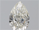 Natural Diamond 0.70 Carats, Pear with  Cut, H Color, VS1 Clarity and Certified by GIA