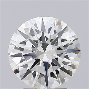 Picture of Natural Diamond 2.50 Carats, Round with Excellent Cut, J Color, VVS1 Clarity and Certified by GIA