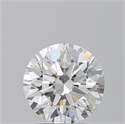 Natural Diamond 2.80 Carats, Round with Excellent Cut, F Color, VVS1 Clarity and Certified by GIA