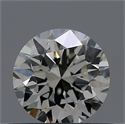 Natural Diamond 0.50 Carats, Round with Very Good Cut, J Color, VVS1 Clarity and Certified by GIA