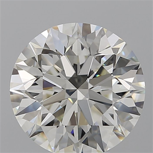 Picture of Natural Diamond 5.01 Carats, Round with Excellent Cut, I Color, VVS2 Clarity and Certified by IGI