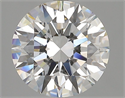 Natural Diamond 3.03 Carats, Round with Excellent Cut, E Color, VS1 Clarity and Certified by GIA