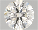 Natural Diamond 0.45 Carats, Round with Excellent Cut, J Color, VS2 Clarity and Certified by GIA