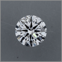 Natural Diamond 0.43 Carats, Round with Excellent Cut, E Color, I1 Clarity and Certified by GIA