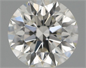 Natural Diamond 0.43 Carats, Round with Excellent Cut, H Color, VS2 Clarity and Certified by IGI