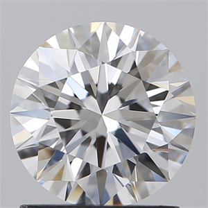 Picture of Natural Diamond 1.30 Carats, Round with Excellent Cut, D Color, VVS1 Clarity and Certified by GIA