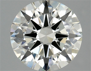 Picture of Natural Diamond 3.01 Carats, Round with Excellent Cut, K Color, VS1 Clarity and Certified by GIA