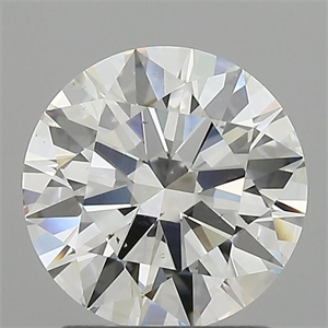 Picture of Natural Diamond 1.50 Carats, Round with Excellent Cut, G Color, VS2 Clarity and Certified by GIA