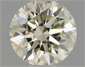 Natural Diamond 0.40 Carats, Round with Very Good Cut, K Color, VS2 Clarity and Certified by IGI