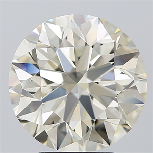 Picture of Natural Diamond 5.01 Carats, Round with Excellent Cut, J Color, VVS2 Clarity and Certified by IGI