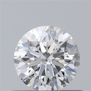 Picture of Natural Diamond 0.45 Carats, Round with Excellent Cut, F Color, SI2 Clarity and Certified by GIA