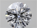 Natural Diamond 0.41 Carats, Round with Excellent Cut, D Color, VS2 Clarity and Certified by GIA