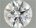 Natural Diamond 0.44 Carats, Round with Excellent Cut, E Color, VS1 Clarity and Certified by GIA