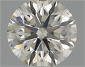 Natural Diamond 0.50 Carats, Round with Excellent Cut, I Color, SI1 Clarity and Certified by IGI