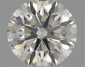 Picture of Natural Diamond 0.50 Carats, Round with Excellent Cut, I Color, SI1 Clarity and Certified by IGI