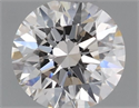 Natural Diamond 0.40 Carats, Round with Excellent Cut, I Color, VS1 Clarity and Certified by IGI