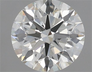 Picture of Natural Diamond 0.54 Carats, Round with Excellent Cut, I Color, VS1 Clarity and Certified by IGI