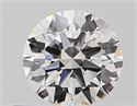 Natural Diamond 0.40 Carats, Round with Excellent Cut, F Color, VVS1 Clarity and Certified by GIA