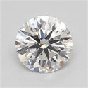 Natural Diamond 0.40 Carats, Round with Excellent Cut, E Color, VS2 Clarity and Certified by GIA