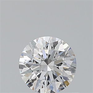 Picture of Natural Diamond 0.40 Carats, Round with Excellent Cut, D Color, VS2 Clarity and Certified by GIA