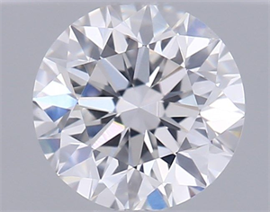 Picture of Natural Diamond 0.40 Carats, Round with Very Good Cut, F Color, SI1 Clarity and Certified by GIA