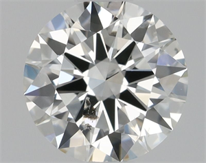 Picture of Natural Diamond 0.50 Carats, Round with Excellent Cut, G Color, I1 Clarity and Certified by GIA