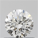 Natural Diamond 0.50 Carats, Round with Very Good Cut, H Color, SI1 Clarity and Certified by IGI