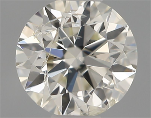 Picture of Natural Diamond 0.41 Carats, Round with Very Good Cut, I Color, I1 Clarity and Certified by IGI