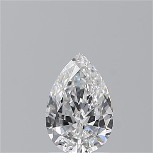 Picture of Natural Diamond 0.90 Carats, Pear with  Cut, E Color, VS2 Clarity and Certified by GIA