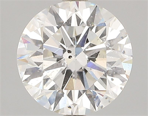 Picture of Natural Diamond 2.02 Carats, Round with Excellent Cut, H Color, SI2 Clarity and Certified by GIA