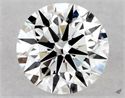 Natural Diamond 0.45 Carats, Round with Excellent Cut, F Color, SI2 Clarity and Certified by GIA