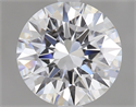 Natural Diamond 1.40 Carats, Round with Excellent Cut, D Color, VVS1 Clarity and Certified by GIA