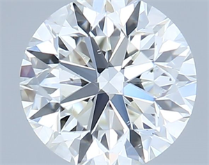 Picture of Natural Diamond 0.40 Carats, Round with Very Good Cut, I Color, VS2 Clarity and Certified by GIA