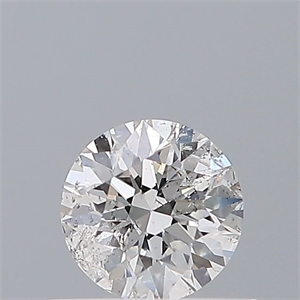 Picture of Natural Diamond 0.40 Carats, Round with Excellent Cut, E Color, I1 Clarity and Certified by GIA