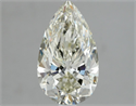 Natural Diamond 1.73 Carats, Pear with  Cut, J Color, VVS1 Clarity and Certified by IGI