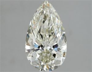 Picture of Natural Diamond 1.73 Carats, Pear with  Cut, J Color, VVS1 Clarity and Certified by IGI