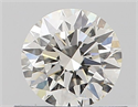 Natural Diamond 0.50 Carats, Round with Excellent Cut, I Color, VS1 Clarity and Certified by GIA