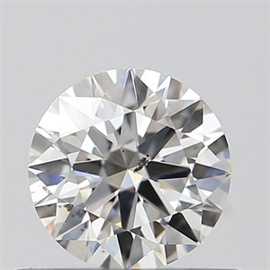 Picture of Natural Diamond 0.40 Carats, Round with Excellent Cut, G Color, SI2 Clarity and Certified by GIA