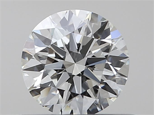 Picture of Natural Diamond 0.40 Carats, Round with Excellent Cut, H Color, VS1 Clarity and Certified by GIA