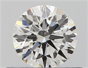 Natural Diamond 0.43 Carats, Round with Excellent Cut, I Color, VS1 Clarity and Certified by GIA