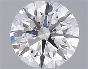 Picture of Natural Diamond 0.41 Carats, Round with Excellent Cut, F Color, SI1 Clarity and Certified by GIA