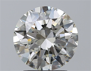 Picture of Natural Diamond 2.00 Carats, Round with Excellent Cut, J Color, VS1 Clarity and Certified by GIA