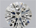 Natural Diamond 0.44 Carats, Round with Excellent Cut, I Color, VS2 Clarity and Certified by GIA