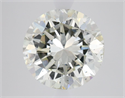 Natural Diamond 4.00 Carats, Round with Good Cut, J Color, SI1 Clarity and Certified by IGI