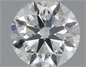 Natural Diamond 0.40 Carats, Round with Very Good Cut, E Color, VVS1 Clarity and Certified by GIA