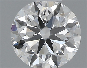 Picture of Natural Diamond 0.40 Carats, Round with Very Good Cut, E Color, VVS1 Clarity and Certified by GIA