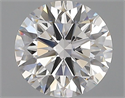 Natural Diamond 1.51 Carats, Round with Excellent Cut, D Color, VVS1 Clarity and Certified by GIA