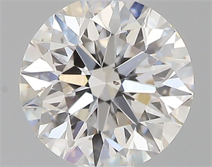 Picture of Natural Diamond 0.43 Carats, Round with Excellent Cut, G Color, SI1 Clarity and Certified by GIA