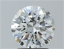 Natural Diamond 1.80 Carats, Round with Excellent Cut, H Color, VS1 Clarity and Certified by GIA